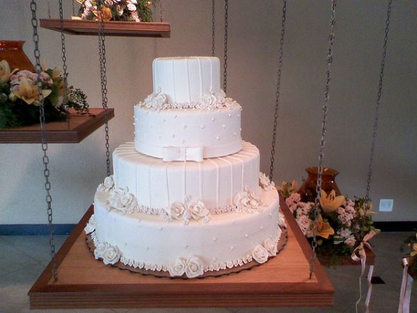 Bolo cenografico para casamento